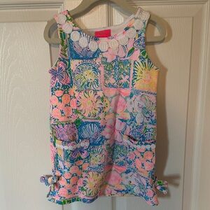 Lilly Pulitzer Pink and Blue Kids Tank Top